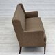 1960s, Danish 3-seater sofa, furniture wool, teak wood.