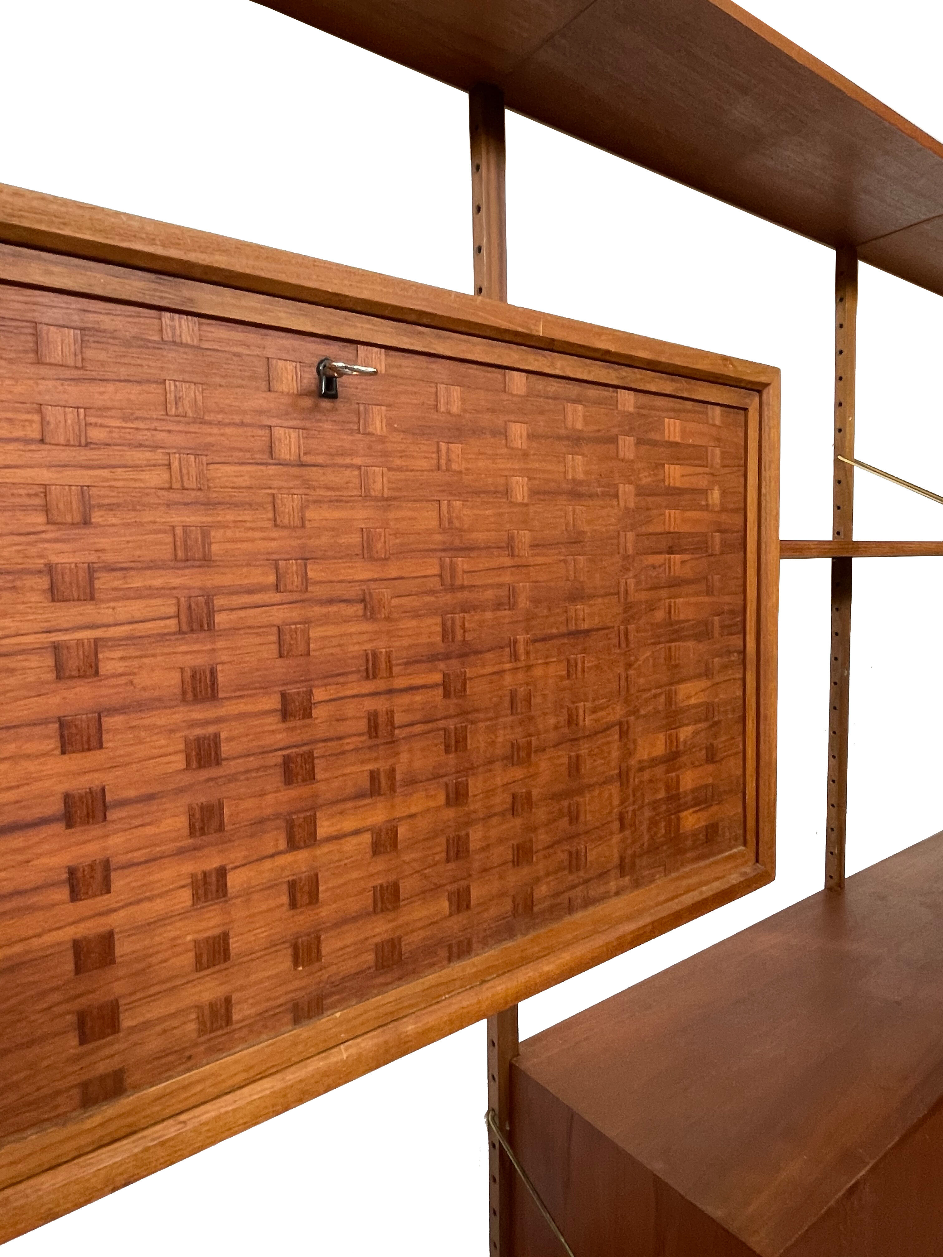 Vintage Poul Cadovius Royal System wall system wall unit