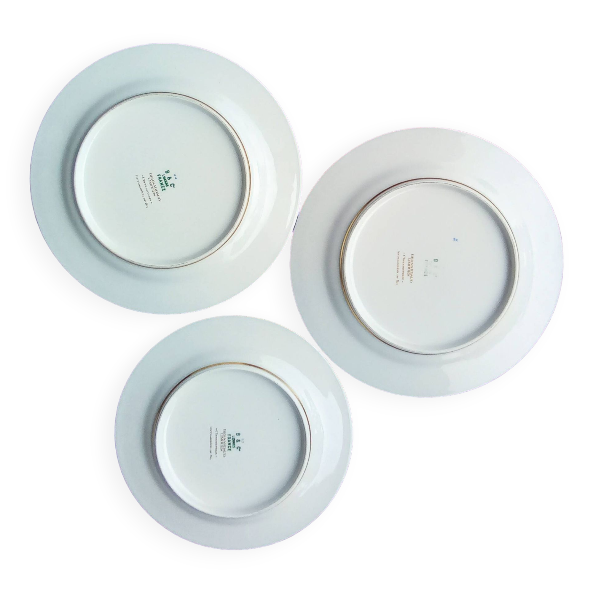 Set of Bokassa plates