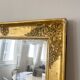 Antique mirror gilded with gold leaf 76cmx160cm