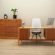 Ash desk, Norwegian design, 1970s, production: Norway