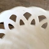 Plaster dish basket decoration