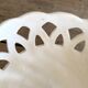 Plaster dish basket decoration