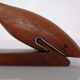 Danish Teak Shark with Stand, 1960s