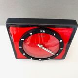 Vintage wall clock Kienzle automatic, 70's Germany