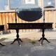 Coiffeuse triptyque vintage 1960s en acajou– signée G. Blouin Nantes