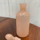 Pharmacy bottle pink perfume with cap
