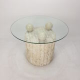 Magnussen Ponte Travertine Coffee Table, 1980s