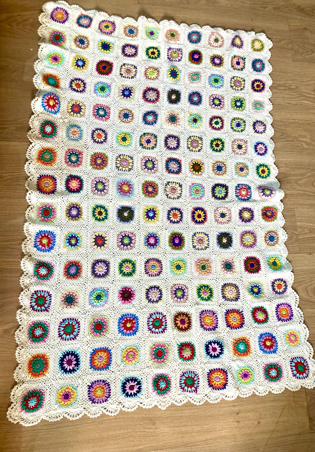 Crochet cover - handmade -