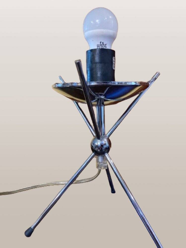Vintage Italian table lamp in Stilnovo style, 1999.