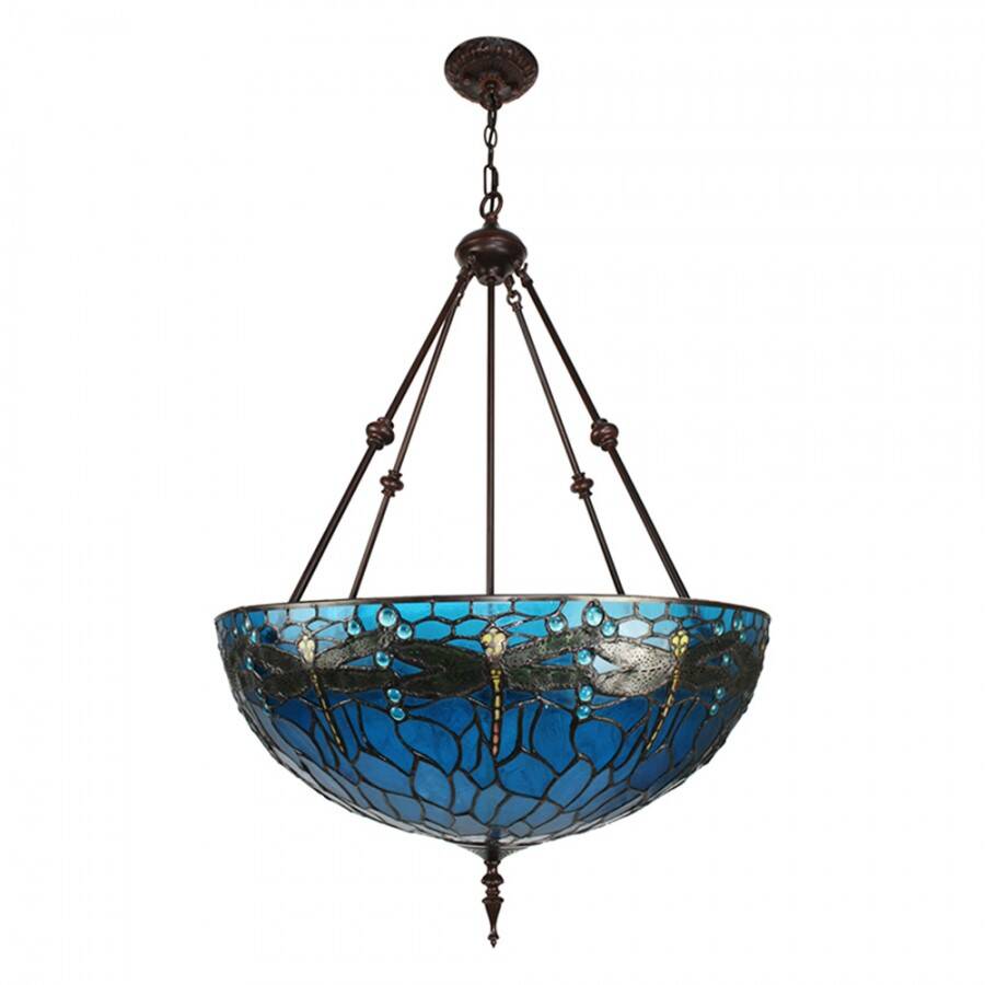 Large Tiffany pendant lamp Libelle