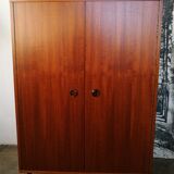 Wardrobe design 1970, teak