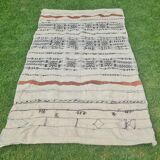 Berber carpet kilim 250 x 118