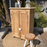 Parisian sideboard in solid thick pine / high