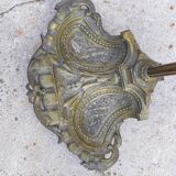Servant of chemine 19th in bronze, 2 elements