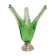 Glass centerpiece, germany, 1970s