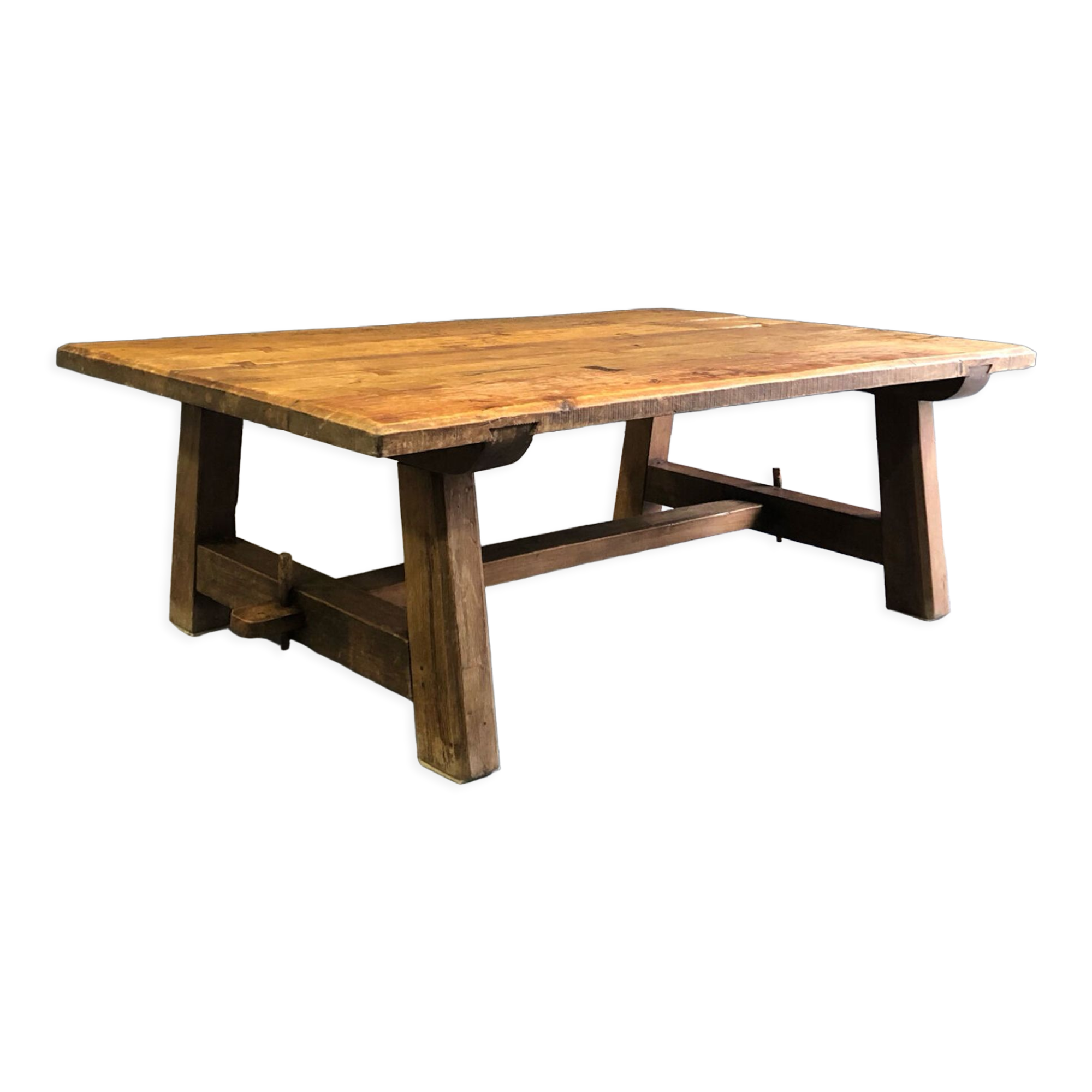 19th century wooden coffee table