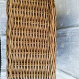 Rectangular wicker basket