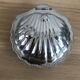 Shell butter dish 1950 with its blue cup