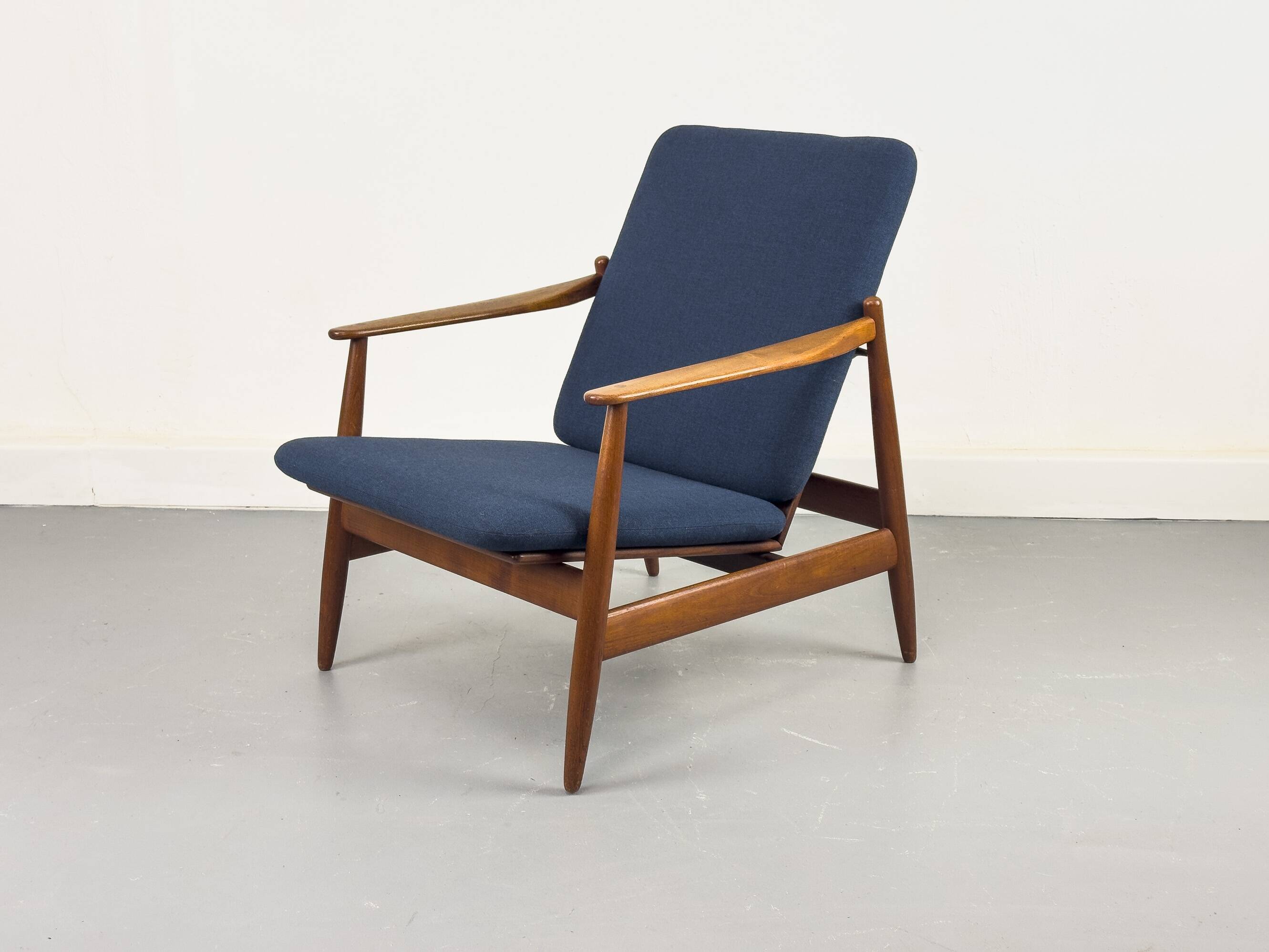 Danish Teak Lounge Chair by Hans Olsen for Frem Røjle, 1960s