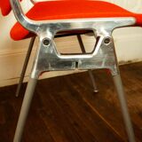 JSC Castelli Piretti vintage orange chair
