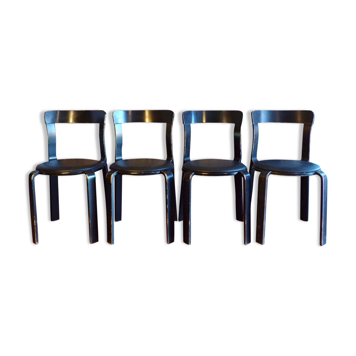 Suite 4 chairs Dietiker Bruno Rey