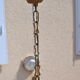 Bronze montgolfiere chandelier with tassels