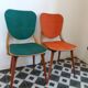 Pair of typical 60s chairs
