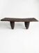 Banc sculptural en bois massif, pièce unique