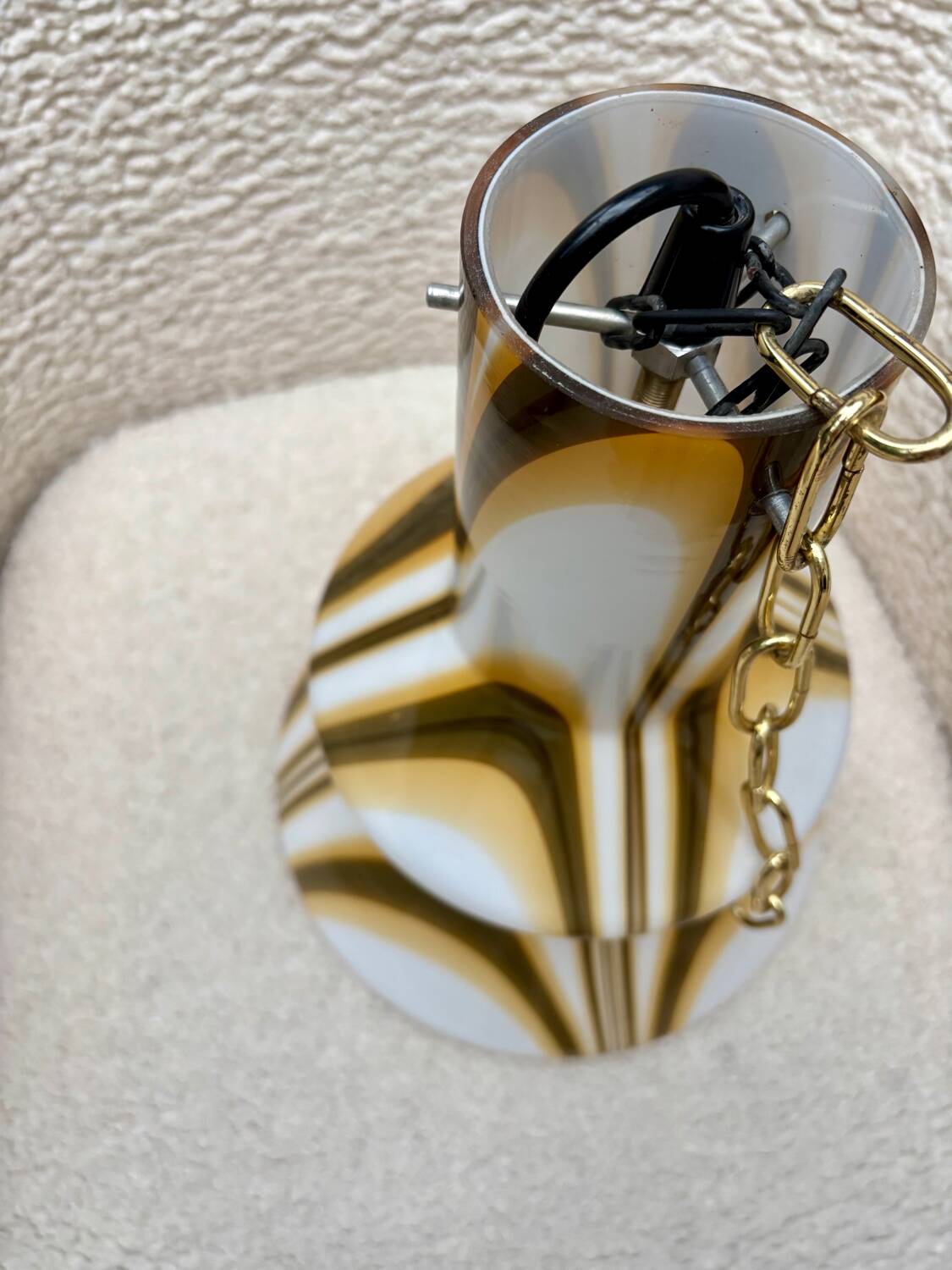 Carlo Moretti pendant lamp in Murano glass