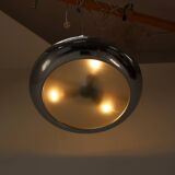 1930s Bauhaus / Functionalist Chrome UFO Chandelier by Napako