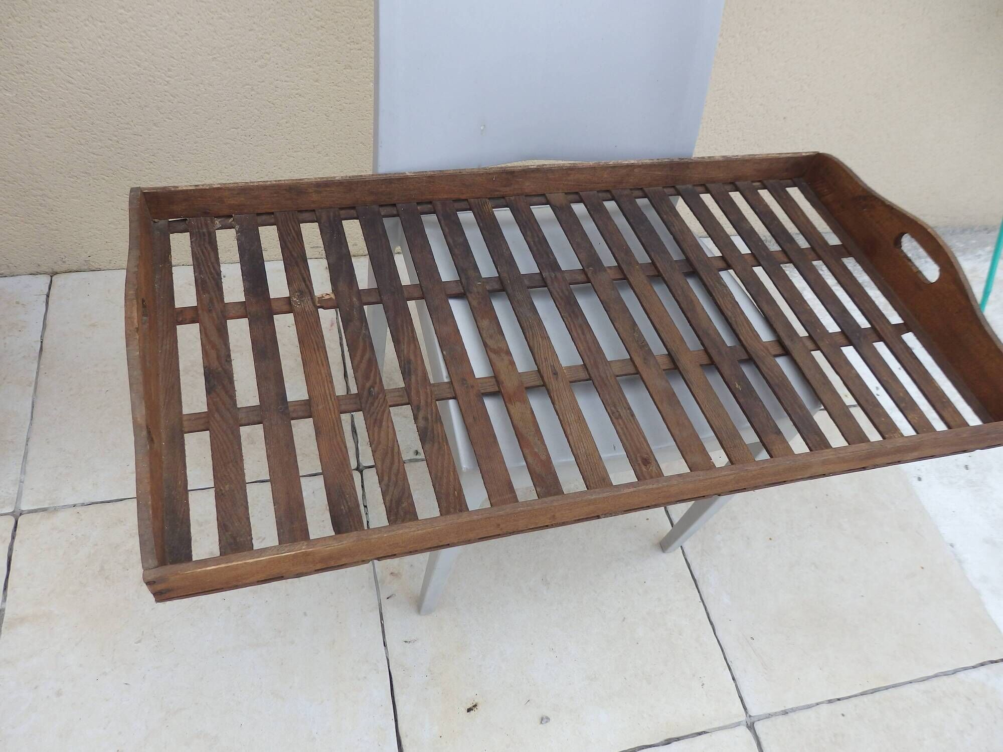 large wooden box box early baker tray deco