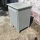 Small jam 1 door years 50 painted in grey