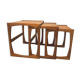 G-Plan trundle tables - Quadrille model