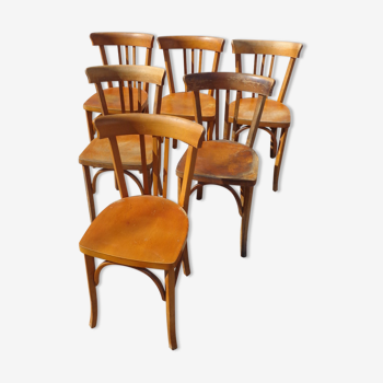 Set of 6 Luterma bistro chairs