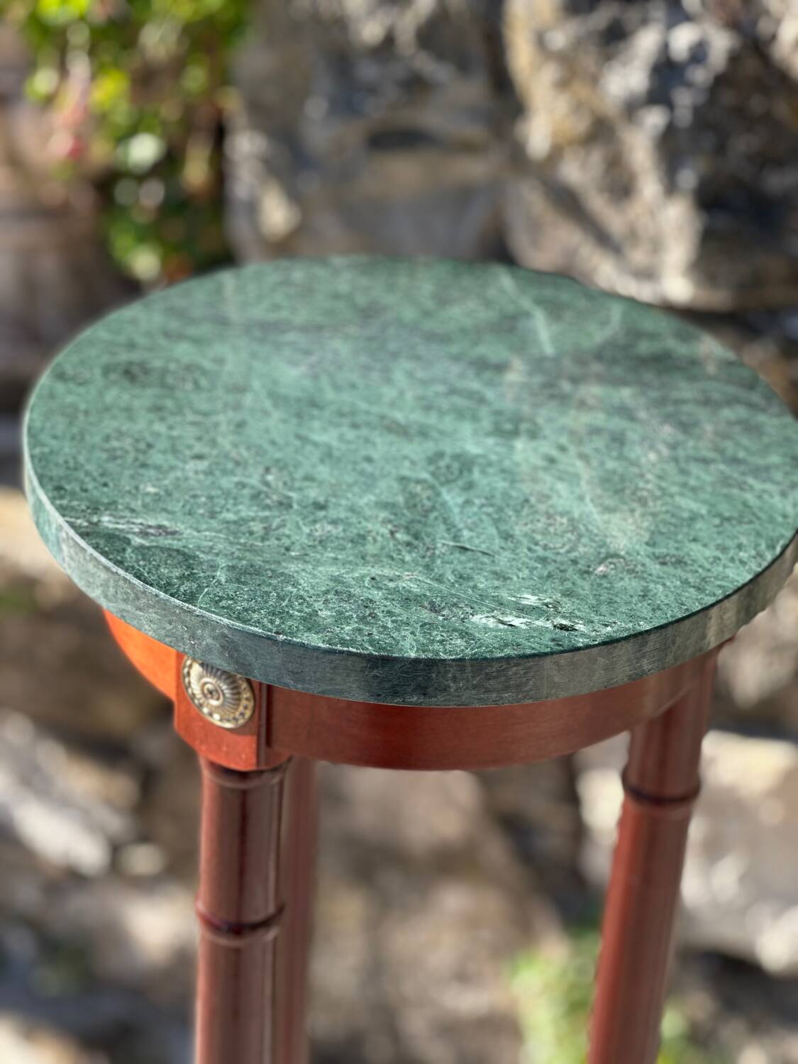 Empire Style Mahogany Stool