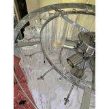 Sputnik chandelier in Murano glass, Mazzega style,