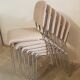 Série de 6 chaises "Ronéo"
