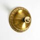 1960's Space Age Pop Art  brass and metal wall or ceiling lamp by Sölken