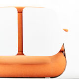 Zaha Hadid conference armchair Silver S101 for Interstuhl