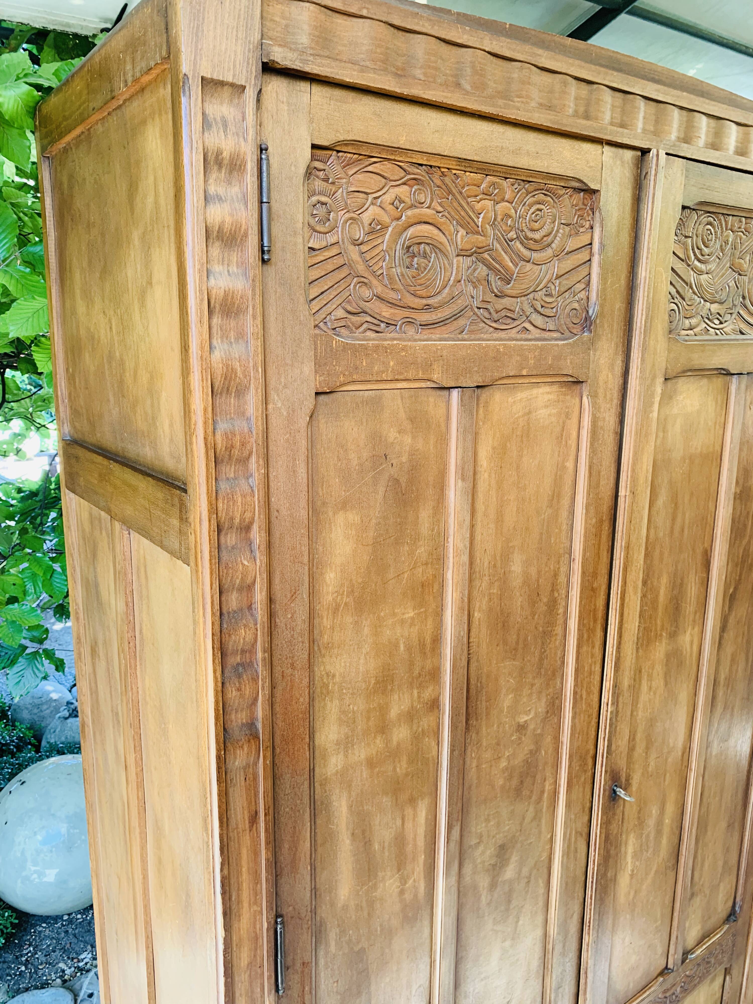 Art deco parisian wardrobe