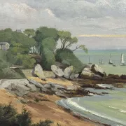Oil on canvas signed Florent Sichet (1918-2014)