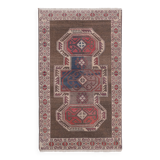 Vintage Turkish Oushak Rug Handwoven 91x160 cm
