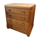 Commode en noyer et marbre