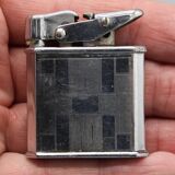 Old lux'trik lighter - art deco - luxury lighter tax hallmark