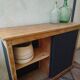 Old buffet with sliding doors