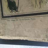 Educational panel "Alcohol is the enemy" 1910