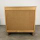 50s sliding door sideboard, wood, vintage