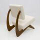 Paire de fauteuils lounge Adrian Pearsall en noyer, style Mid-Century, pour Craft Associates