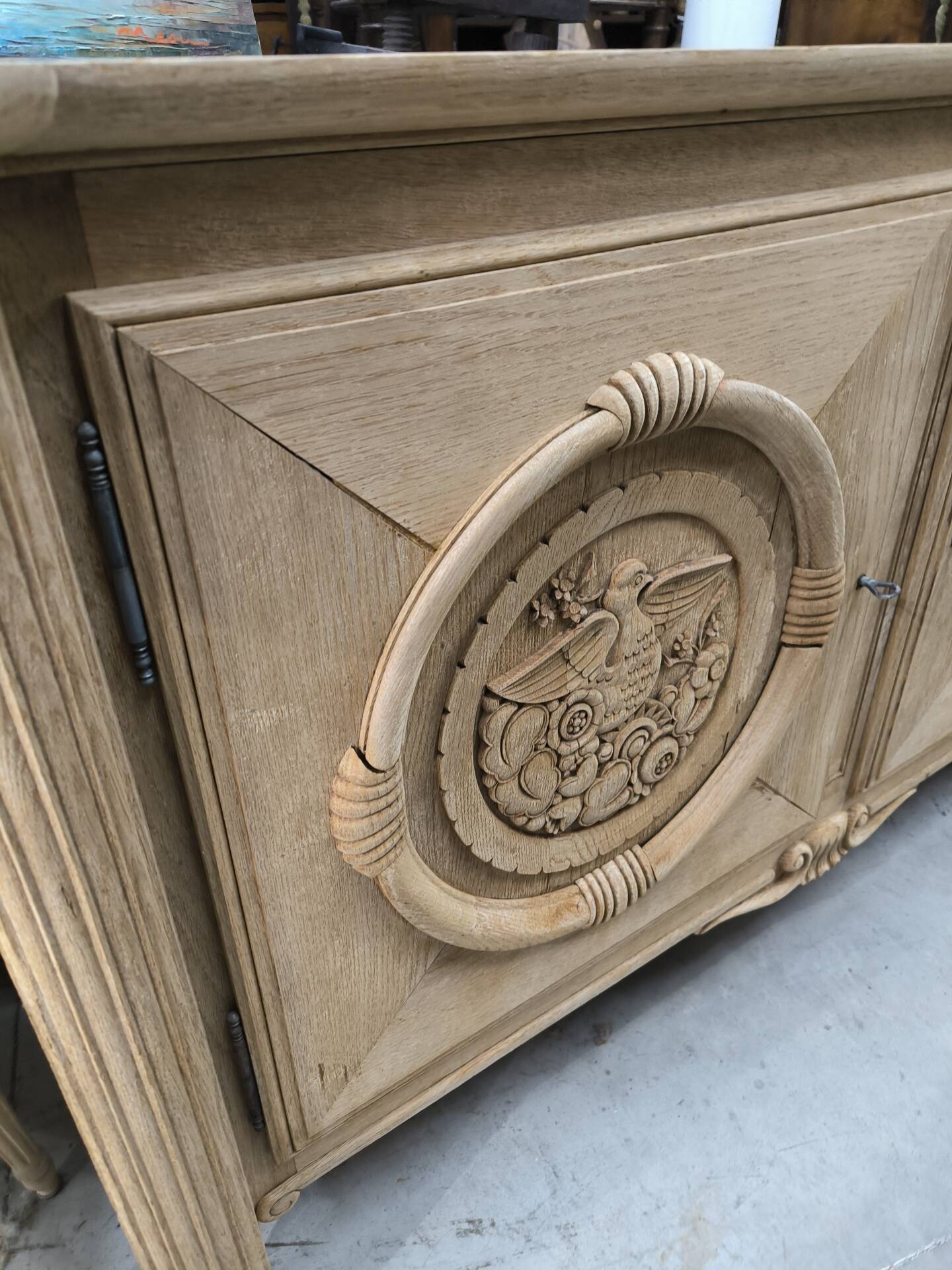 Oak Art Deco buffet